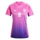 Germania Toni Kroos #8 Maglia Gara Trasferta Repliche Europei 2024 Donna